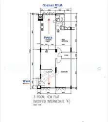 Blk 107 Yishun Ring Road (Yishun), HDB 3 Rooms #593187201